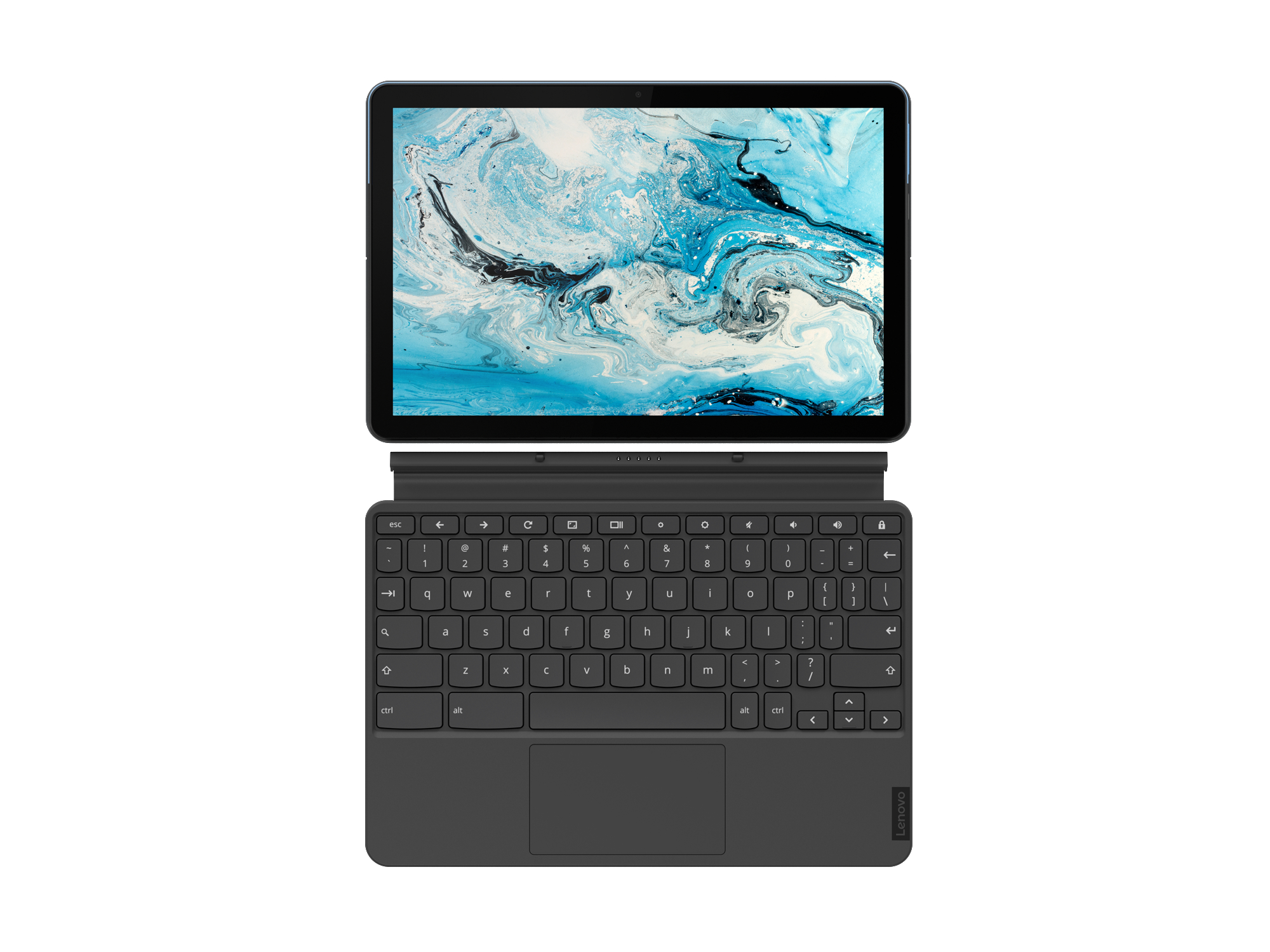 LENOVO IdeaPad Duet inkl. Pen - 10,1 Zoll - MediaTek M-Series - 4 GB - 64 GB - Mediatek Mali-G72 - Google ChromeOS
