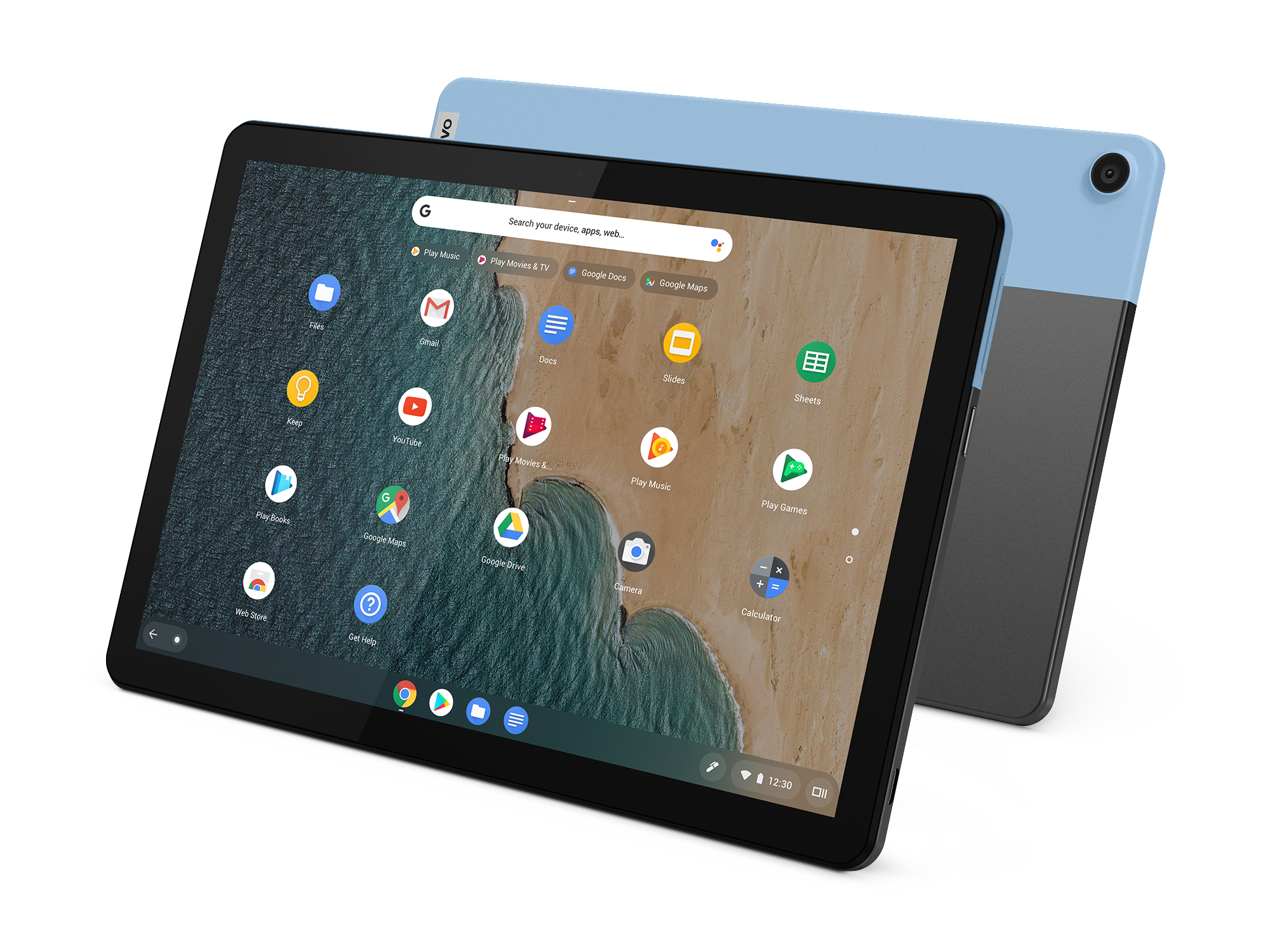 LENOVO IdeaPad Duet inkl. Pen - 10,1 Zoll - MediaTek M-Series - 4 GB - 64 GB - Mediatek Mali-G72 - Google ChromeOS