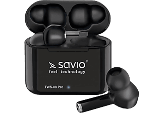 SAVIO TWS-08 PRO True Wireless Bluetooth 5.0 fülhallgató , fekete