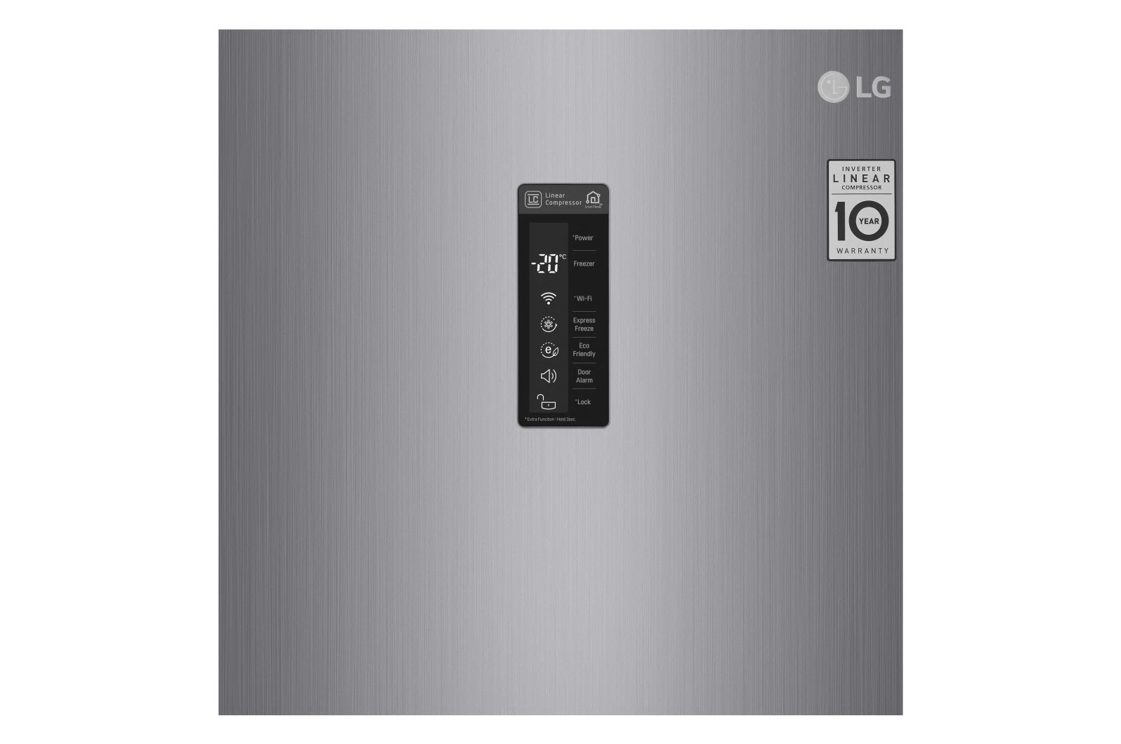 LG GF5237PZJZ1 fagyasztószekrény, Wifi
