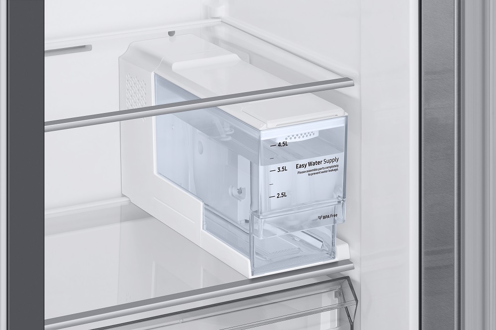 SAMSUNG RS6GA8532SL/EG Side-by-Side (634 l, D, 1780 mm hoch, Edelstahl/Silber)