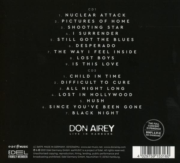 - Don Airey - (CD) in Live Hamburg