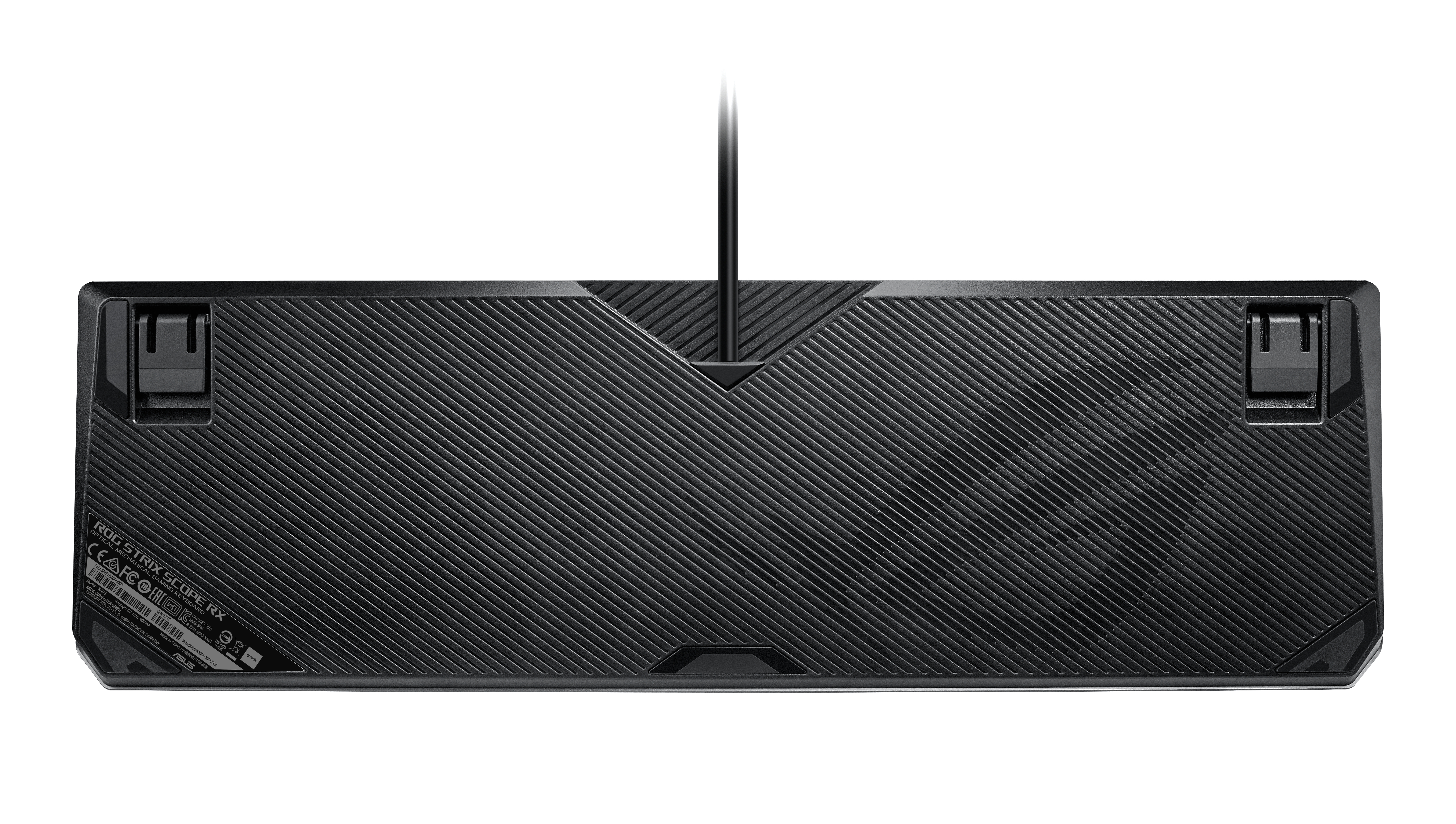 ASUS ROG STRIX Scope RX, Tastatur, Mechanisch, kabelgebunden, Schwarz