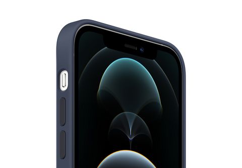 Funda iPhone 12 Pro Max de Silicona Flexible Mate con Marco Glossy, Bordes  Sobresalientes - Transparente - Spain