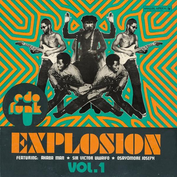 - Edo - (Vinyl) Explosion VARIOUS (LP+Book) Funk Vol.1