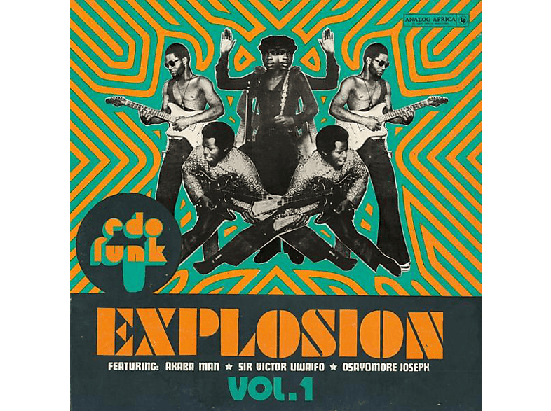 Vol.1 Edo - (Vinyl) Explosion (LP+Book) VARIOUS - Funk