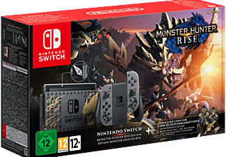 Switch Monster Hunter Rise Edition - Console de jeu - Noir/Gris