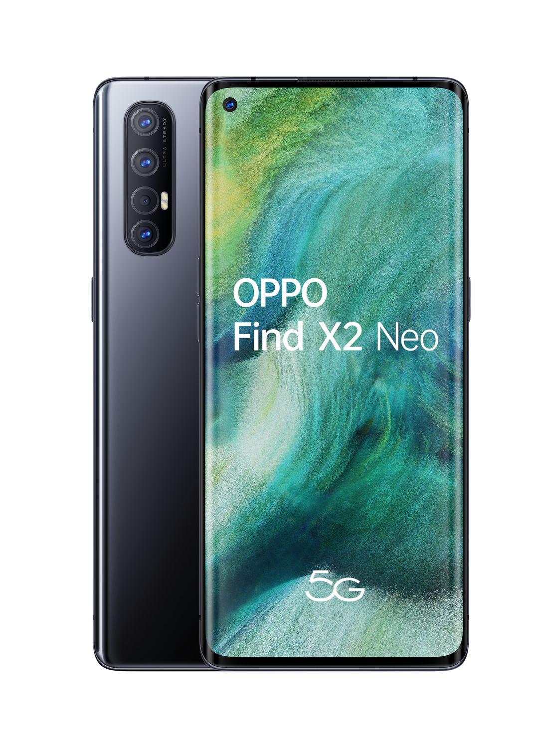 Móvil - OPPO Find X2 Neo, Negro, 256 GB, 12 GB, 6.5" Full HD+, Qualcomm Snapdragon 765G, 4025 mAh, 5G, Android