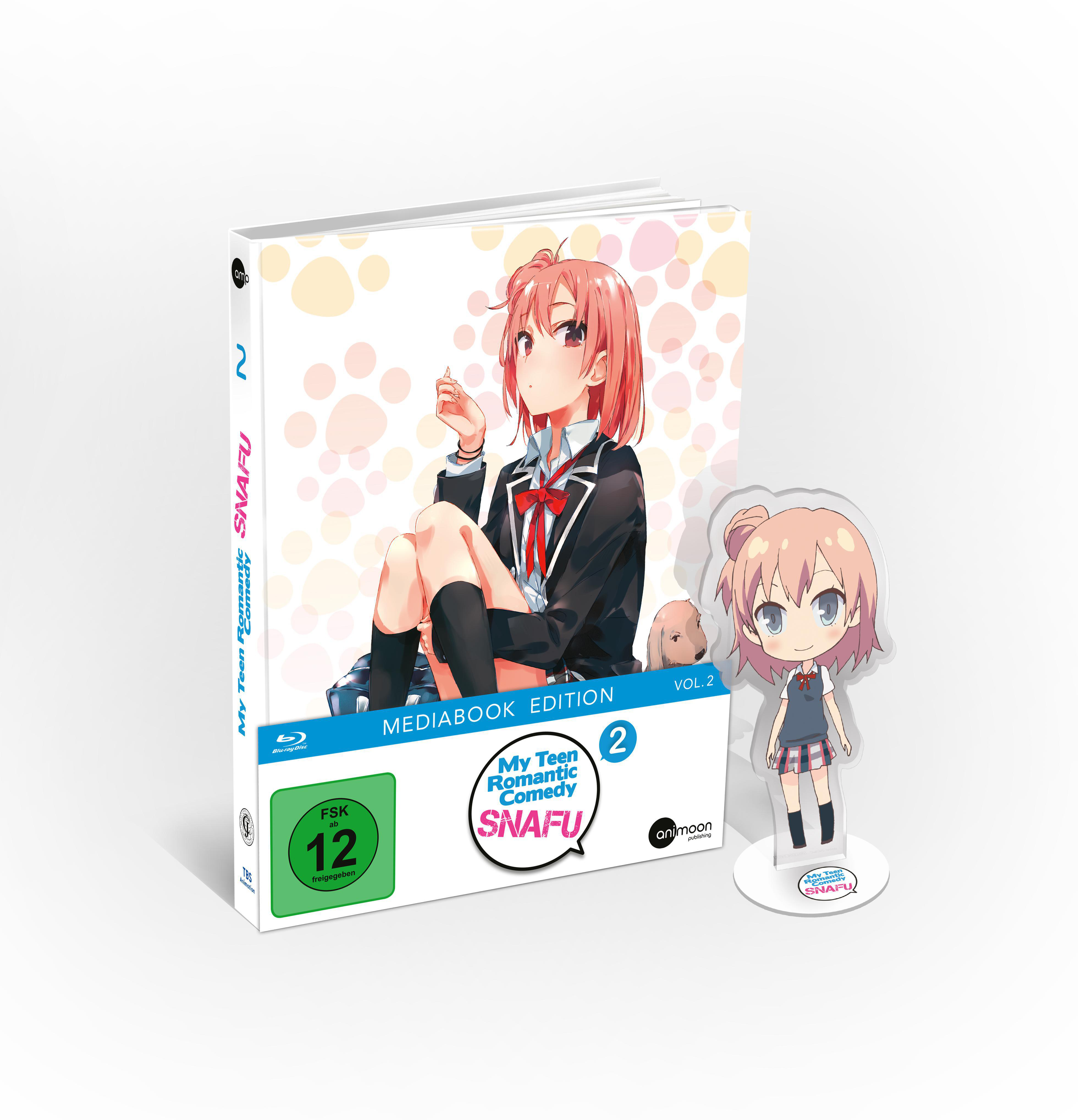 Anime-Box-Set von 'My Teen Romantic Comedy SNAFU' mit einer Figur eines Mädchens.