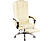 BEMADA BMD1111 Irodai szék lábtartóval és karfával, vajszínű