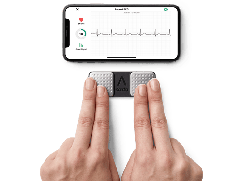 ALIVECOR KardiaMobile egyelvezet ses EKG telefoncs ptet vel