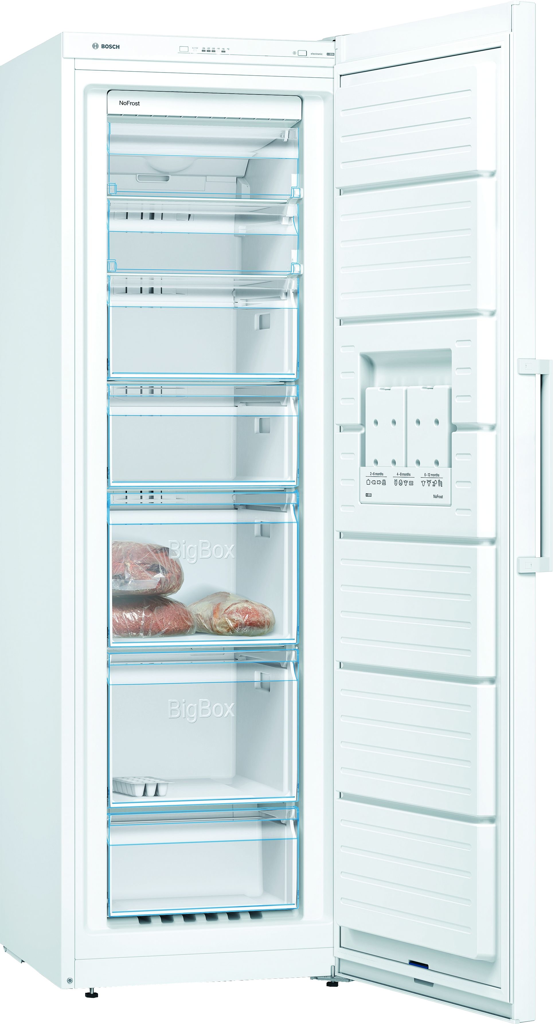 BOSCH GSN36VWF0N E Enerji Sınıfı Büro Tipi Derin Dondurucu Beyaz