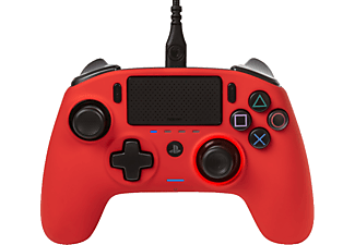 Mando Nacon Revolution Pro Controller 3 Para Ps4 Pc Con Cable Rojo Funda 6 Pesos Cable Usb C