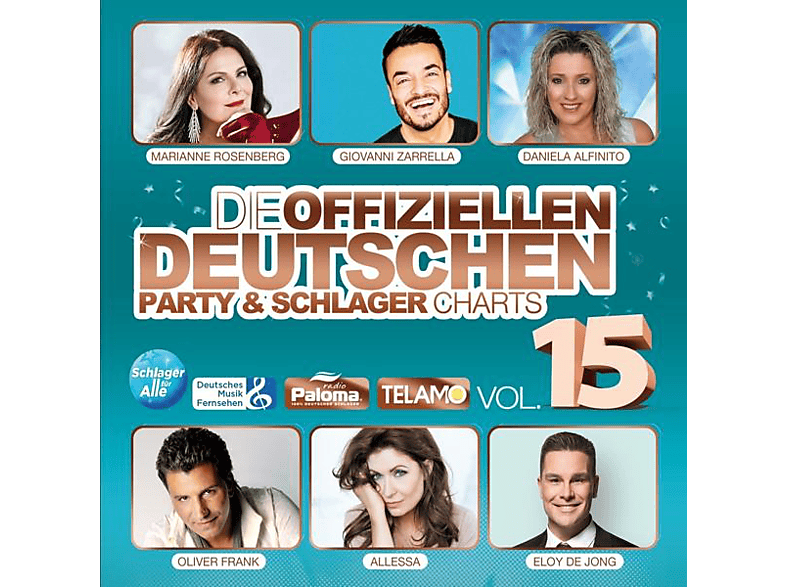 VARIOUS - Die Vol.15 And Schlager Charts offiziellen - dt.Party (CD)