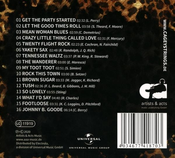 Cagey Strings - (CD) Started Get Party - The