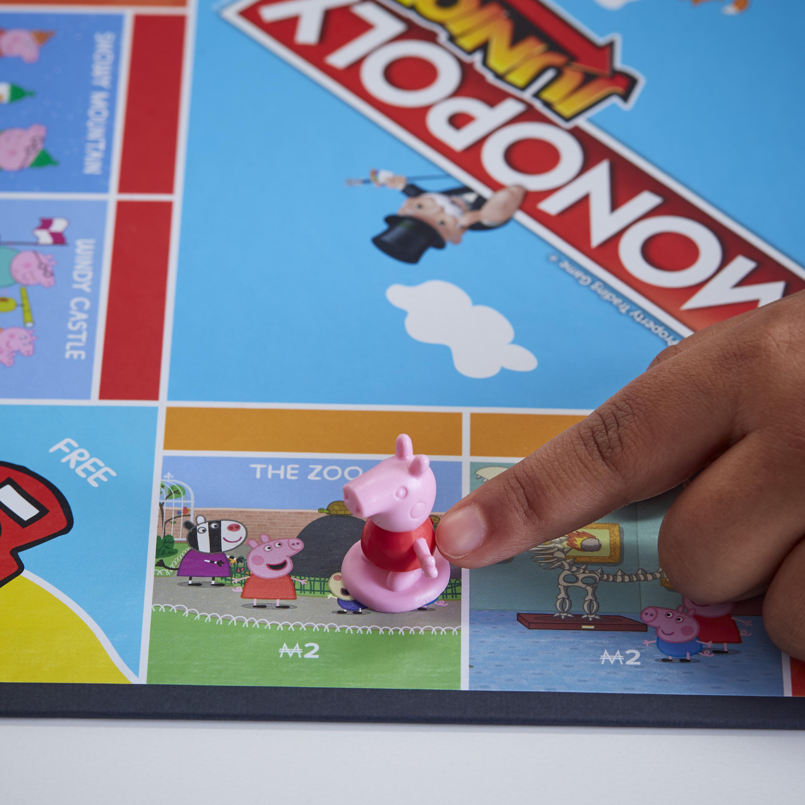 HASBRO GAMING Monopoly Junior: Peppa Pig Brettspiel Mehrfarbig