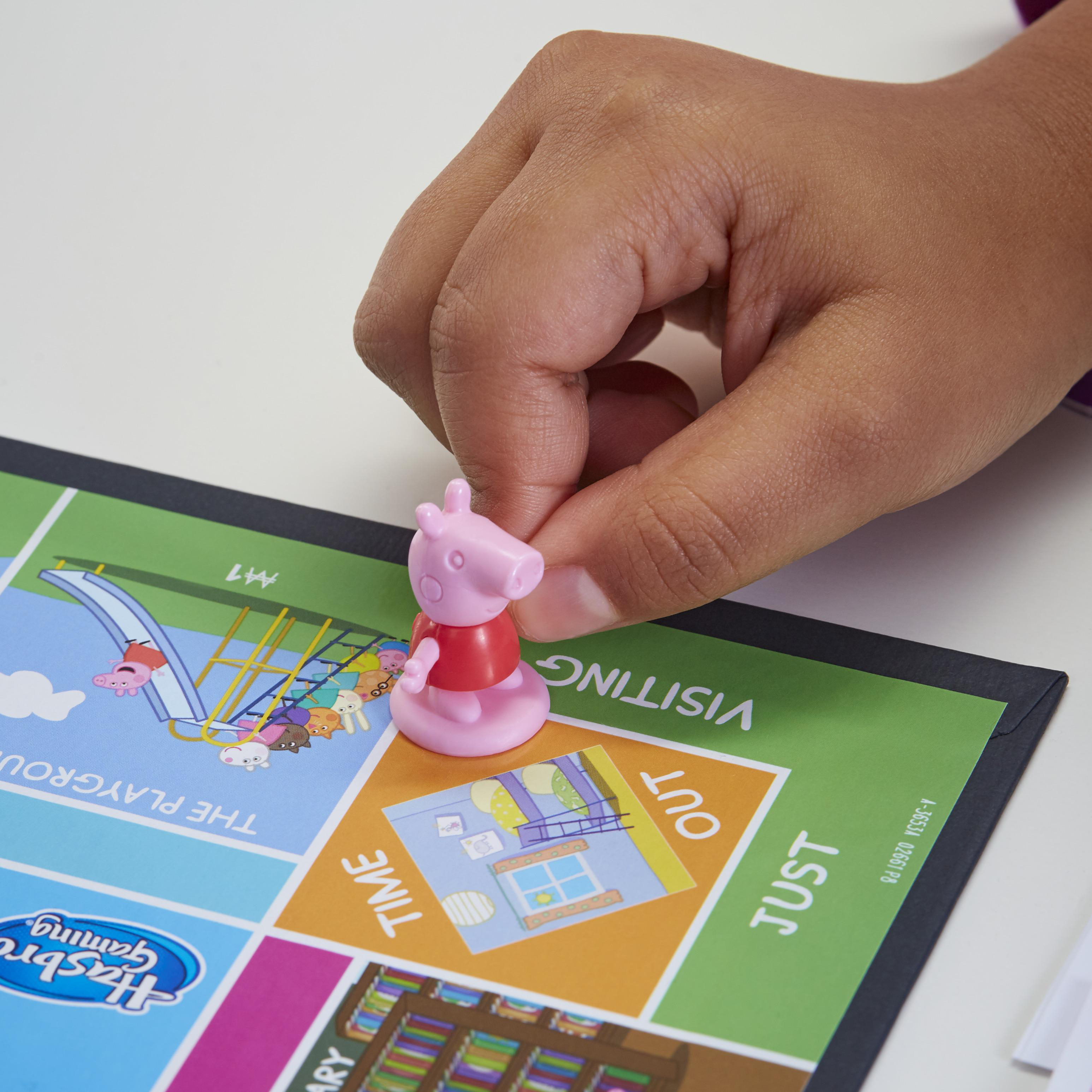 HASBRO GAMING Monopoly Junior: Peppa Pig Brettspiel Mehrfarbig