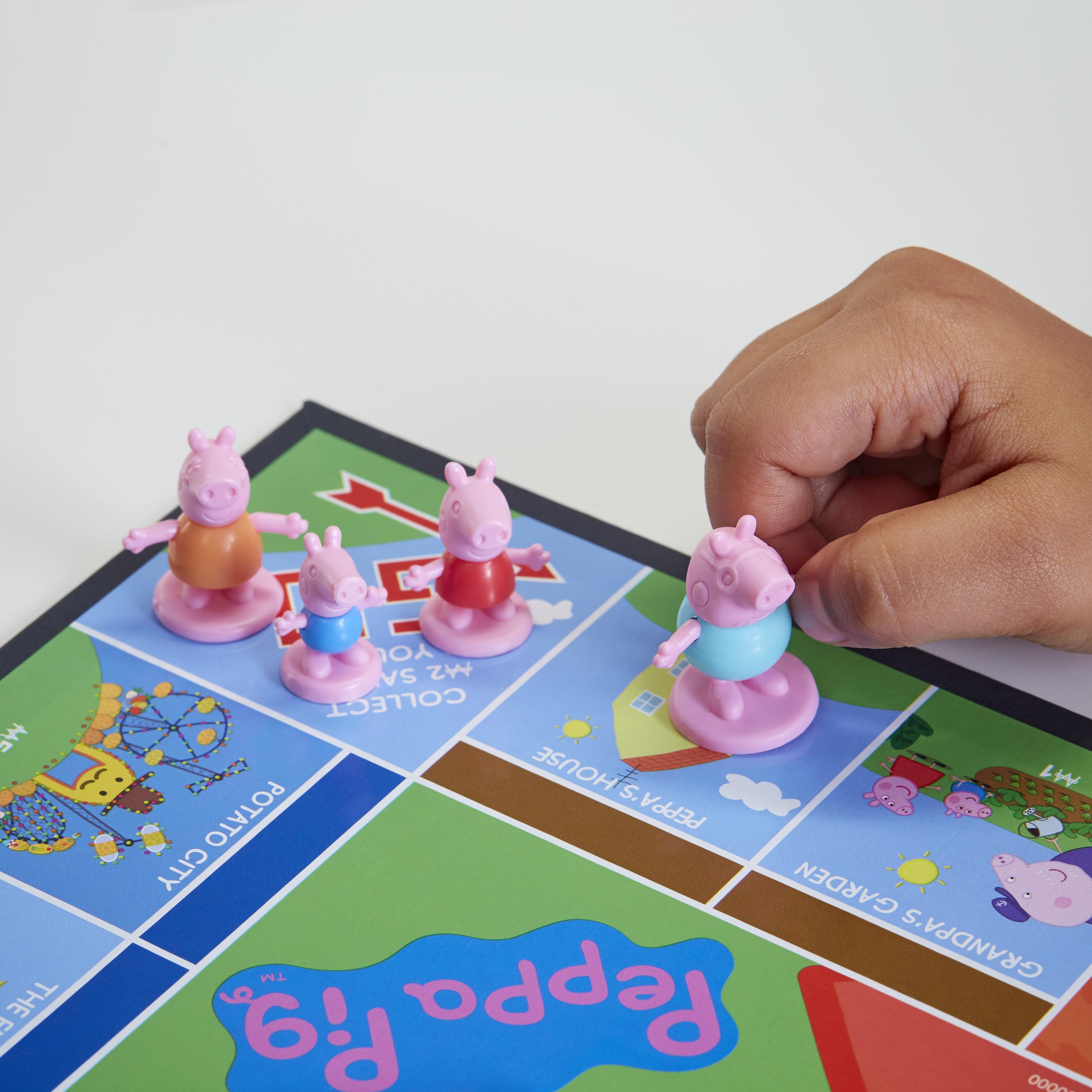 HASBRO GAMING Monopoly Junior: Peppa Pig Brettspiel Mehrfarbig