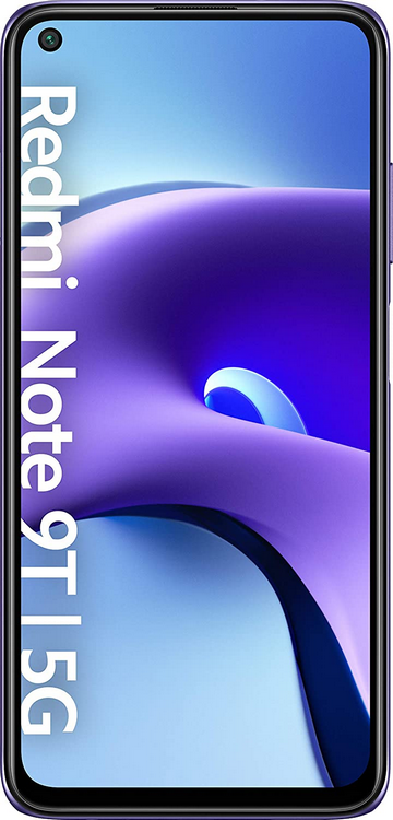Xiaomi Redmi Note 9T 5G, Violeta, 64 GB, 4 GB RAM, 6.53" Full HD+, Cortex-A55, 5000 mAh, Android 10