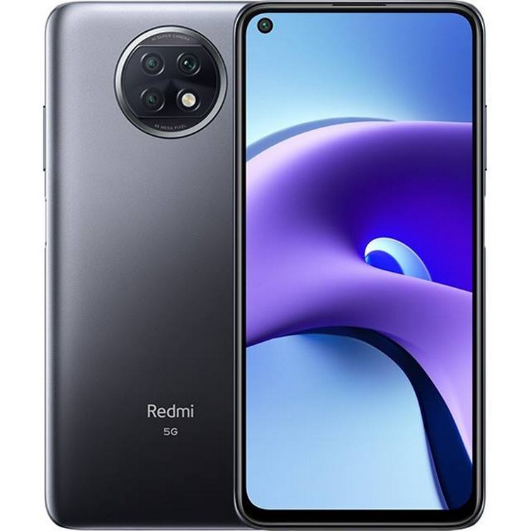 Móvil - Xiaomi Redmi Note 9T 5G, Negro, 128 GB, 4 GB RAM, 6.53" Full HD+, Cortex-A55, 5000 mAh + Mi Band 4