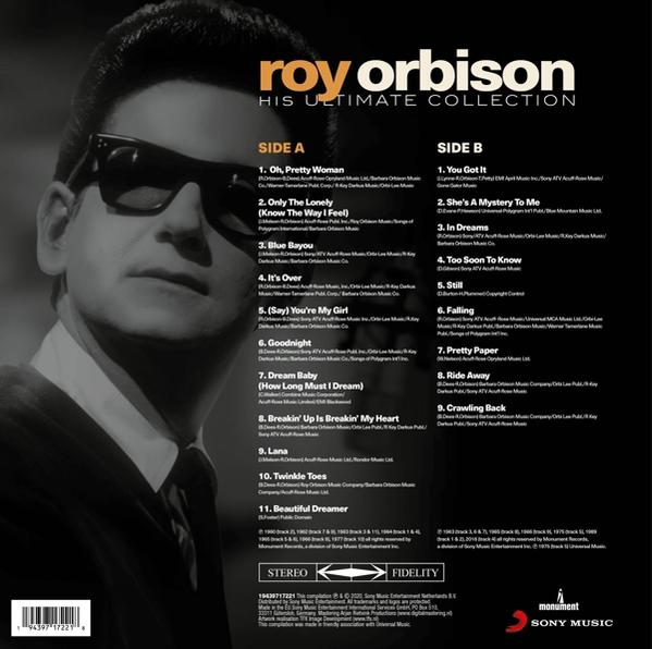 Couverture d'album avec photo d'un homme en lunettes de soleil, liste des titres et détails de texte.