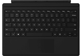 MICROSOFT Surface Pro Type Cover magyar kiosztás, fekete (FMN-HU005)