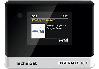 TECHNISAT Digitradio 10C - Radio numérique (DAB, DAB+, FM, Argent/Noir)
