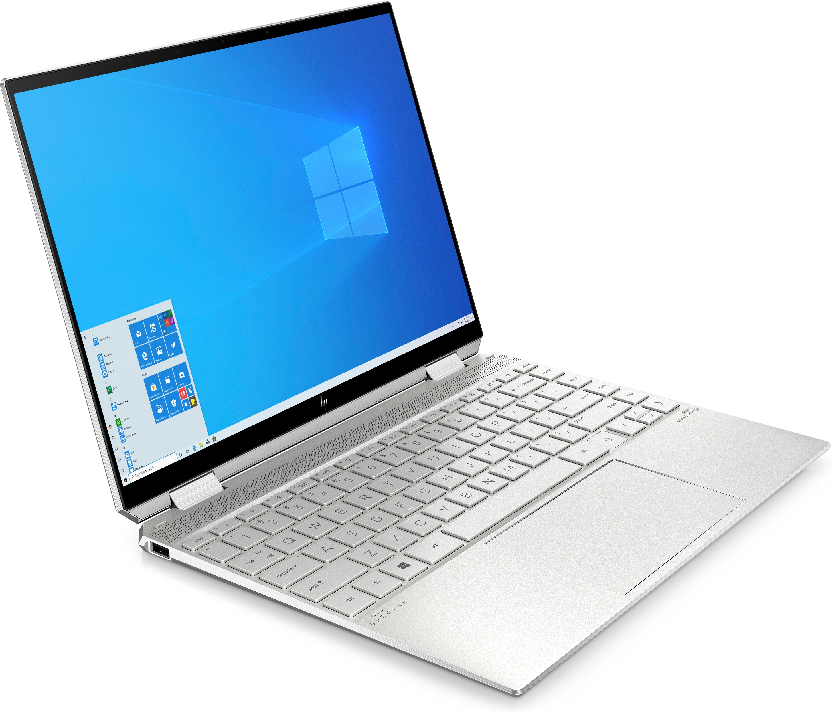 HP Spectre x360 14-ea0375ng EVO, Convertible mit 13,5 Zoll Display,  Prozessor, 16 GB RAM, 512 GB SSD, Iris Xe Grafik, Silber