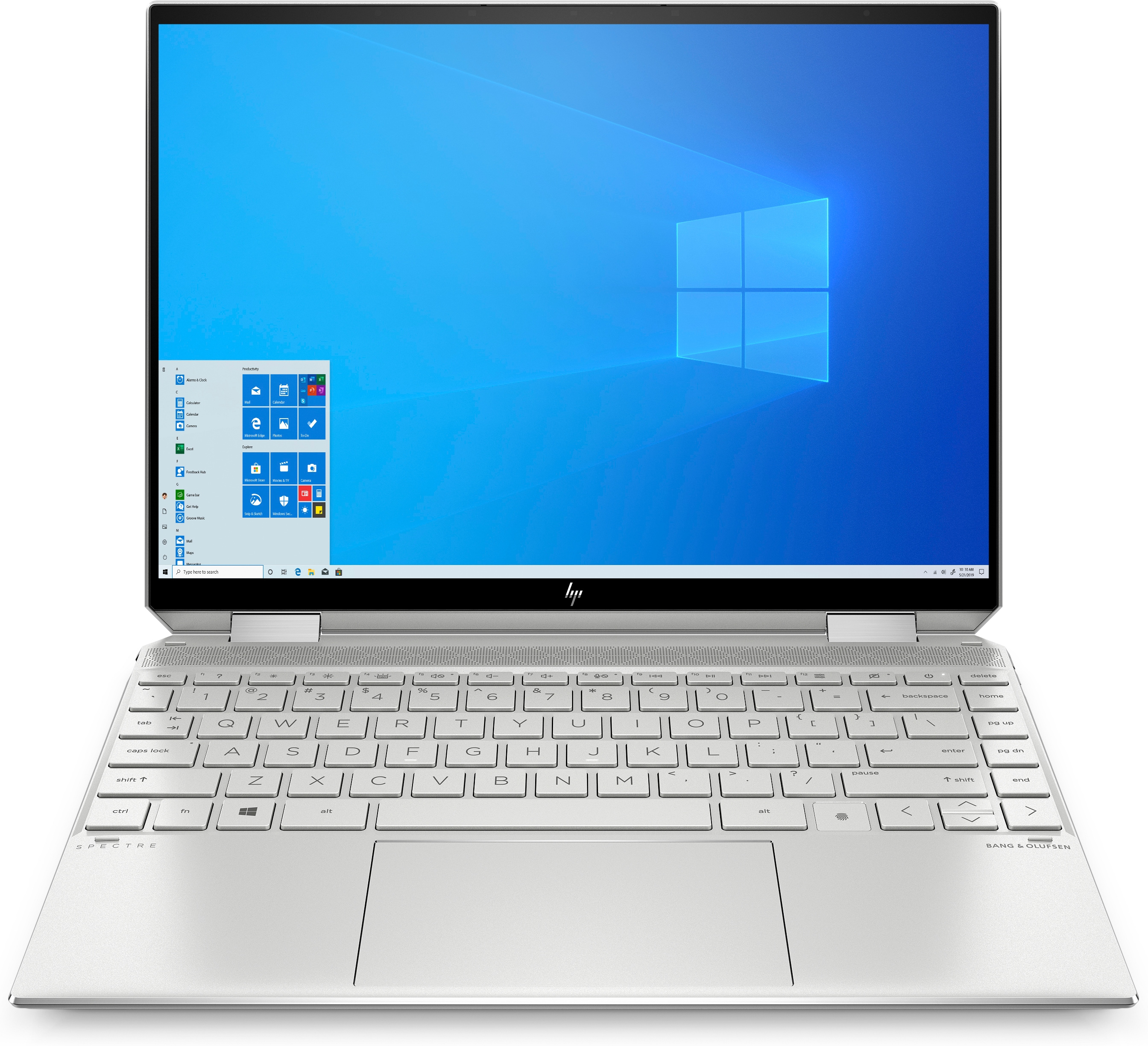 HP Spectre x360 14-ea0375ng EVO, Convertible mit 13,5 Zoll Display,  Prozessor, 16 GB RAM, 512 GB SSD, Iris Xe Grafik, Silber