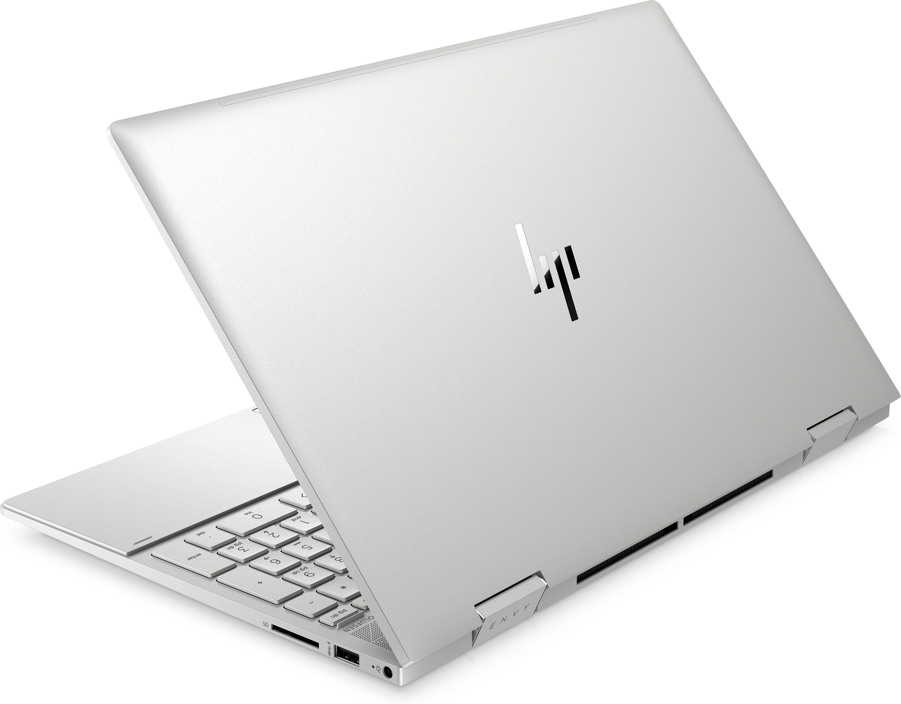 HP ENVY x360 15-ed1359ng, Convertible mit 15,6 Zoll Display, Intel® Core™ i5-1135G7 Prozessor, 16 GB RAM, 1 TB SSD, Intel Iris Xe Grafik, Silber