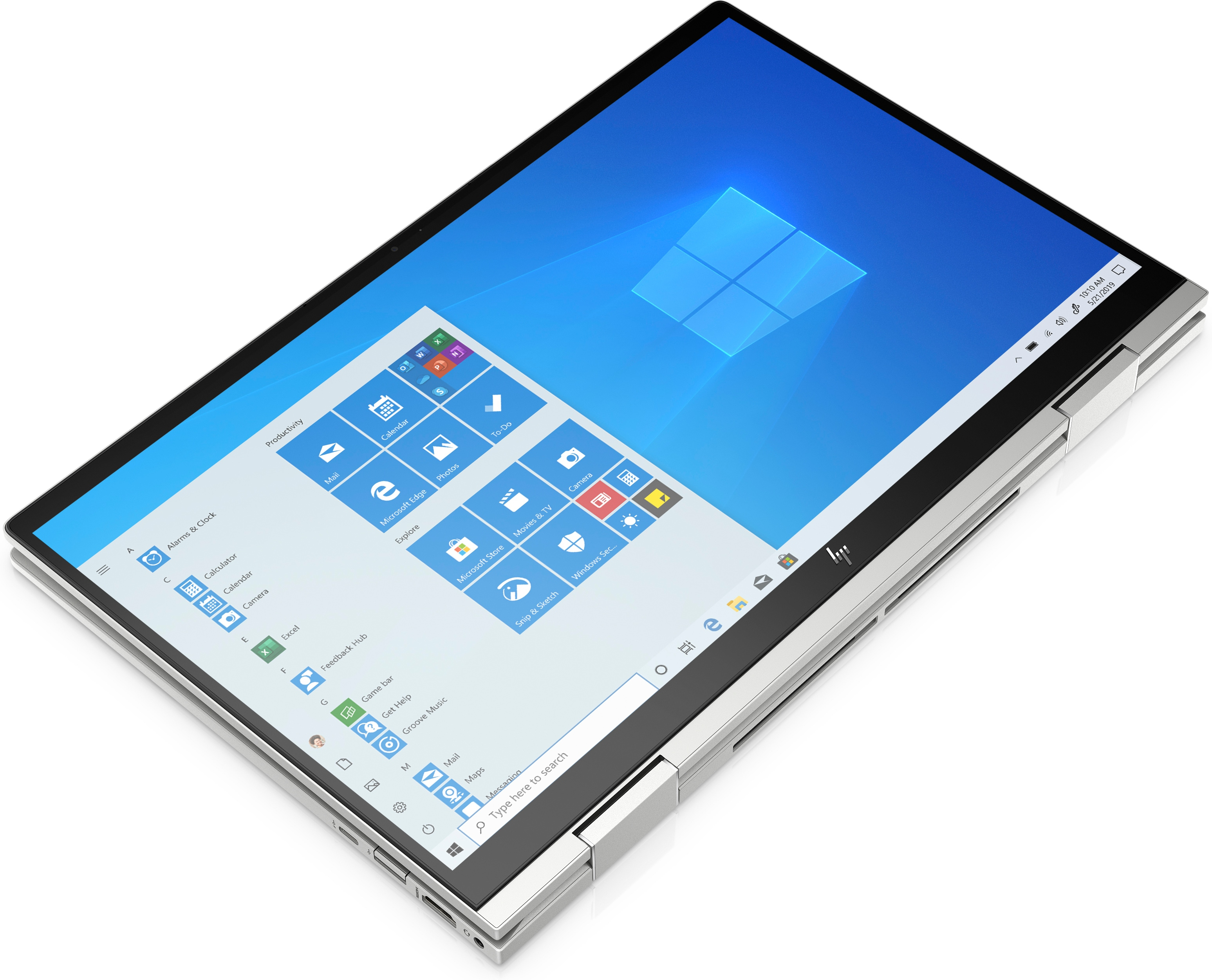 HP ENVY x360 15-ed1359ng, Convertible mit 15,6 Zoll Display, Intel® Core™ i5-1135G7 Prozessor, 16 GB RAM, 1 TB SSD, Intel Iris Xe Grafik, Silber