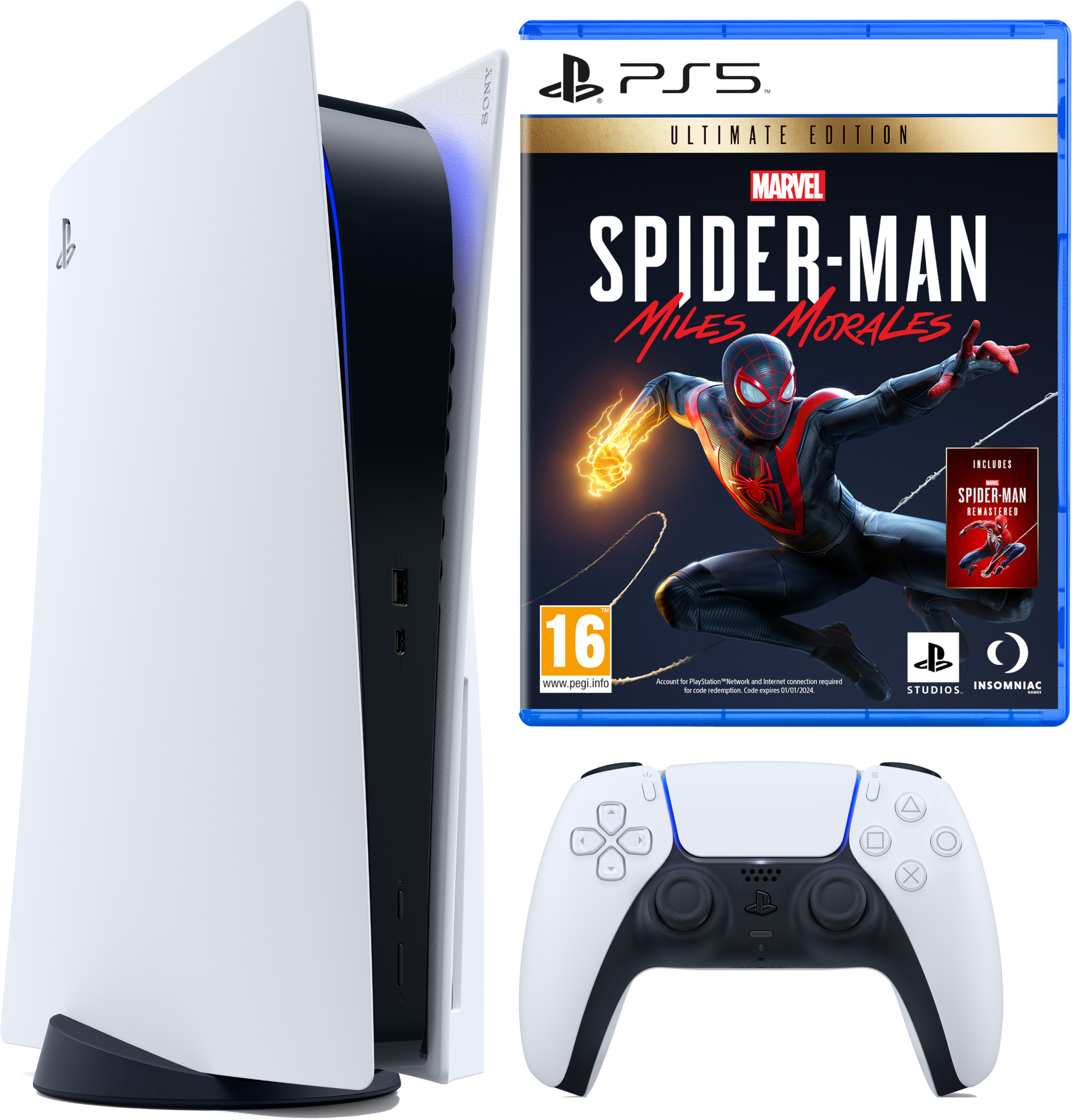 SONY PlayStation®5 + Marvel's Spider-Man: Miles Morales Ultimate Edition