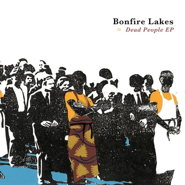 Couverture d'album, groupe de personnes, titre "Dead People EP".