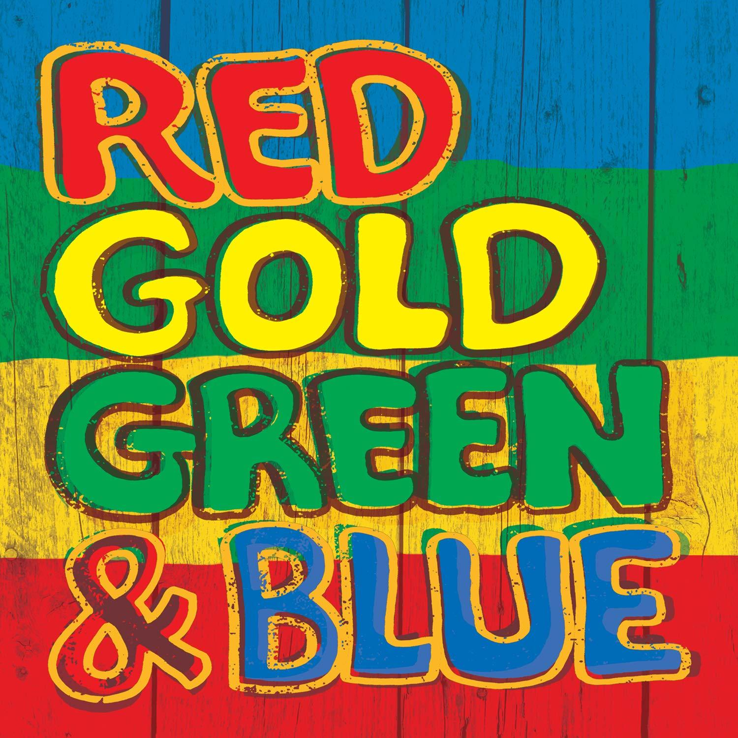 VARIOUS - Red & (Vinyl) Gold Blue - Green