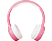 LENCO HPB-110 Kids - Bluetooth Kopfhörer (On-ear, Pink/Weiss)