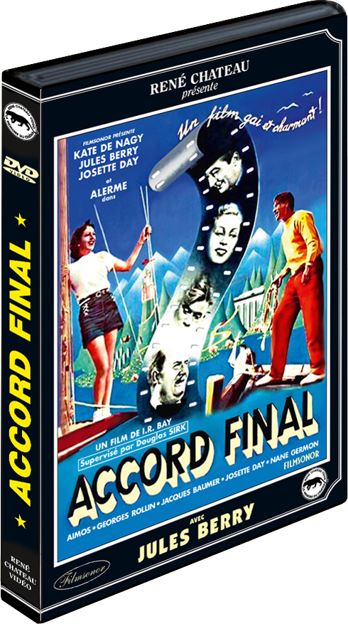 Couverture DVD : Affiche de film avec acteurs et titre 'Accord Final'.