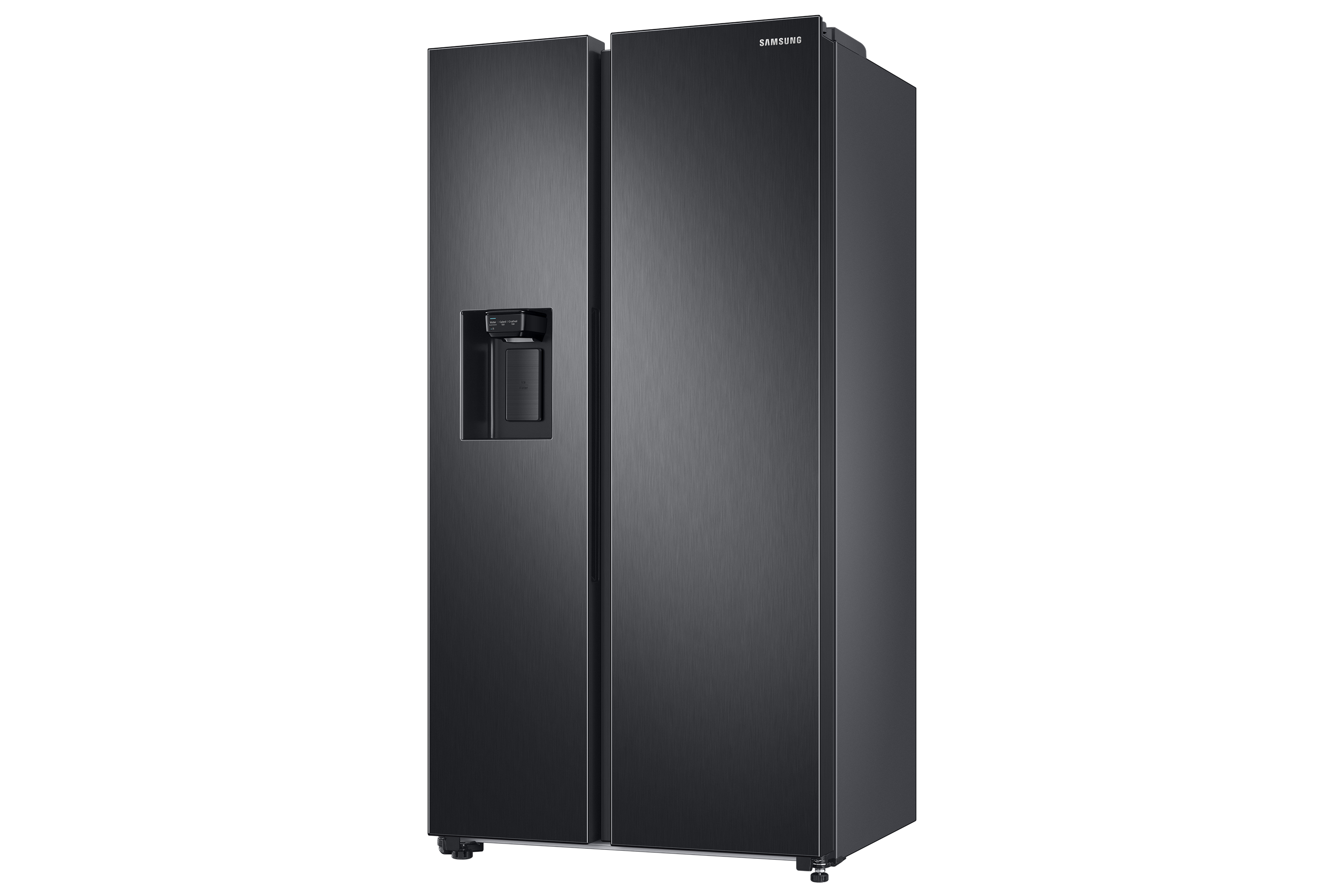 SAMSUNG RS68A8821B1/EF Side by Side, Kühl- und Gefierkombination (634 l, E, 1780 mm hoch, No Frost (verminderte Eisbildung), Schwarz)