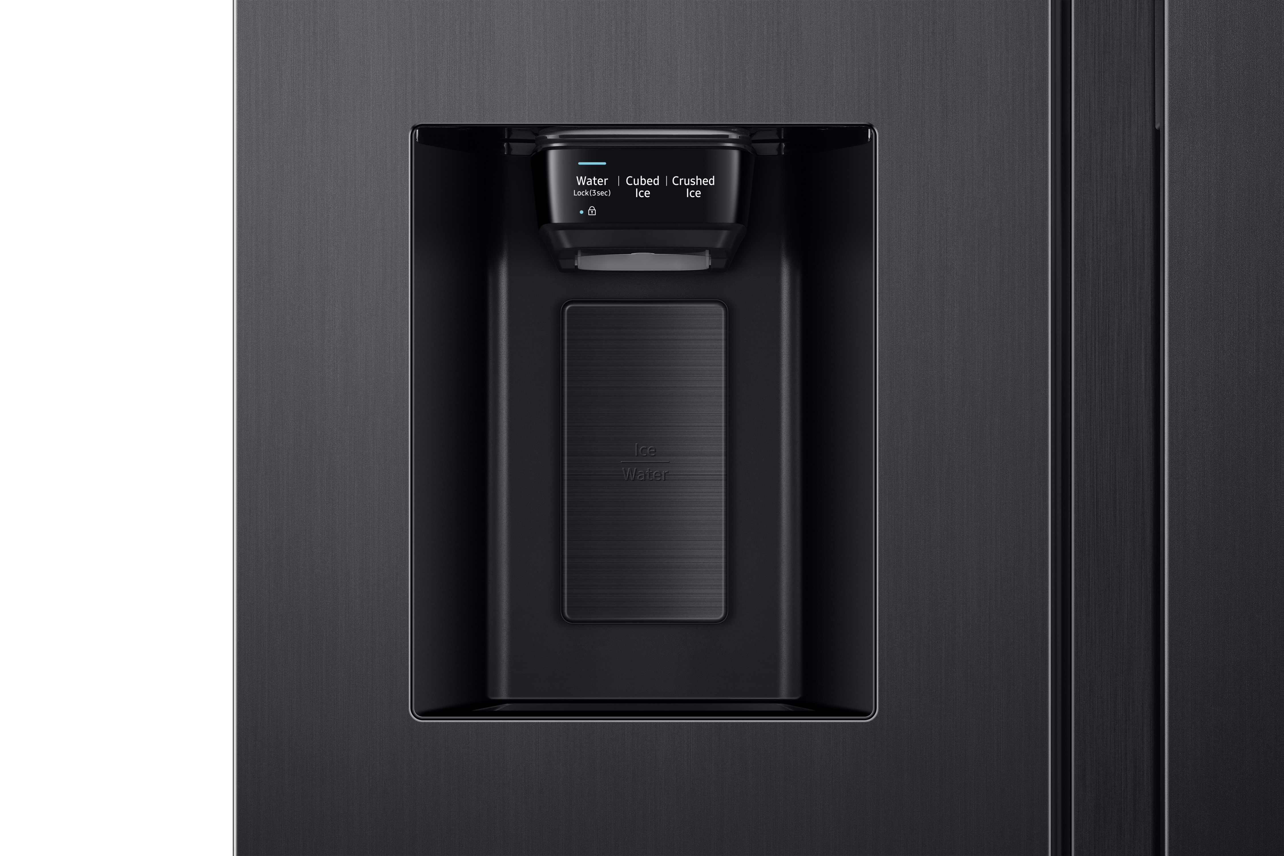 SAMSUNG RS68A8821B1/EF Side by Side, Kühl- und Gefierkombination (634 l, E, 1780 mm hoch, No Frost (verminderte Eisbildung), Schwarz)