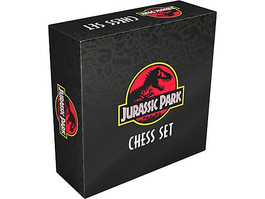 NOBLE COLLECTION Jurassic Park Chess Set - Gioco di scacchi (Multicolore)