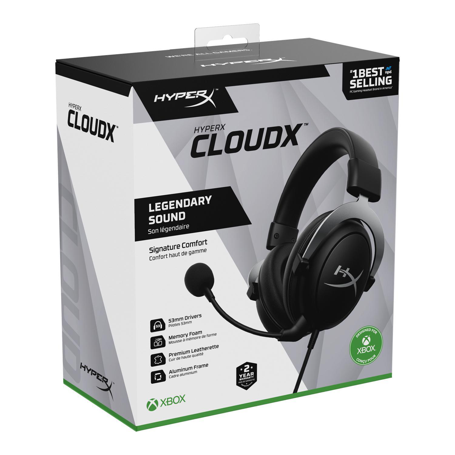 CloudX™, HYPERX Over-ear Gaming Schwarz Headset