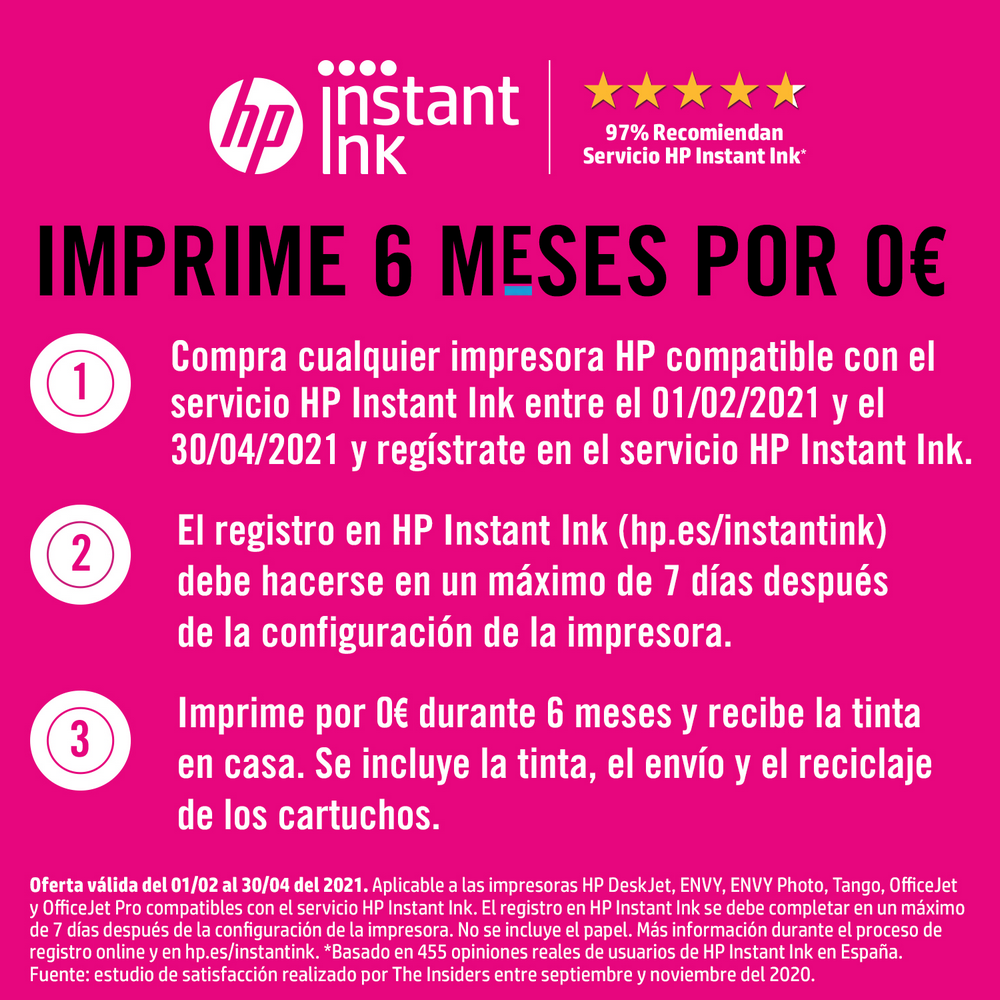 Impresora multifunción - HP Envy 6022, WiFi, 1200 x 1200 ppp, Imprime, copia y escanea, Blanco