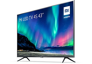 TV LED 43" - Xiaomi Mi TV 4S UHD 4K, Quad Core, BT, Android TV, PatchWall, Google Assistant, Chromecast, Gris