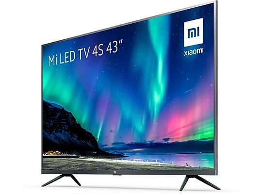 TV LED 43" - Xiaomi Mi TV 4S UHD 4K, Quad Core, BT, Android TV, PatchWall, Google Assistant, Chromecast, Gris