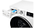 LG P4AOQH1WS Kombinerad tvätt/tork