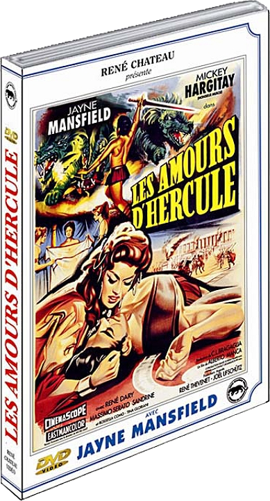 Coffret DVD avec une affiche de film montrant un homme et une femme s'embrassant, avec en arrière-plan une ville.