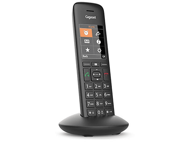 Gigaset Schnurlostelefon C570HX, Schwarz