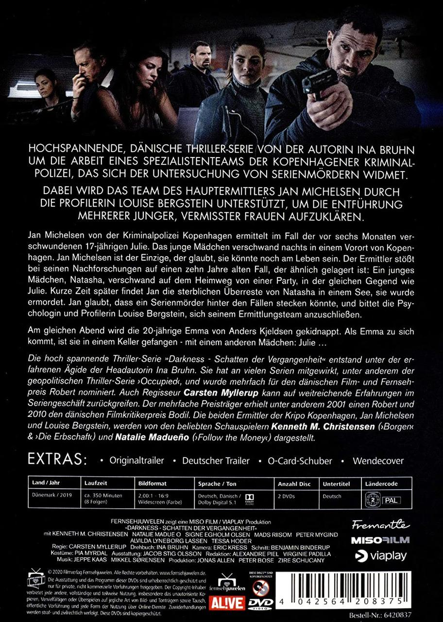 Filmcover mit Text und Personen, ein Tatort-Setting.