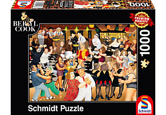 SCHMIDT SPIELE (UE) Partynacht 1.000 Teile Puzzle Mehrfarbig