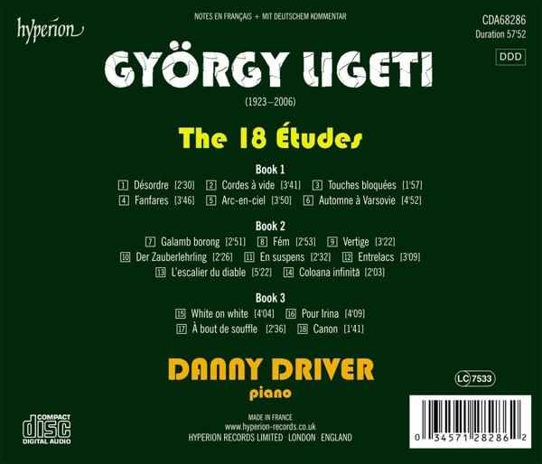 Danny Driver - Die 18 Etüden  - (CD)