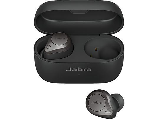 JABRA Elite 85t - Écouteurs sans fil (In-ear, Titane/Noir)